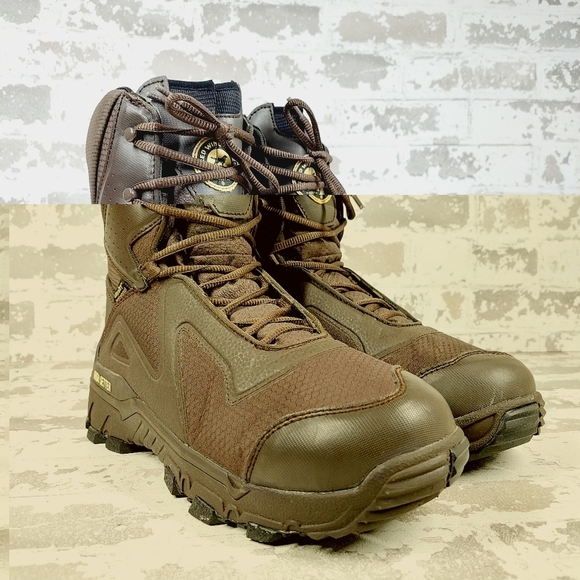 NEW Irish Setter Work Brown High Top Waterproof Nano-Toe 5\